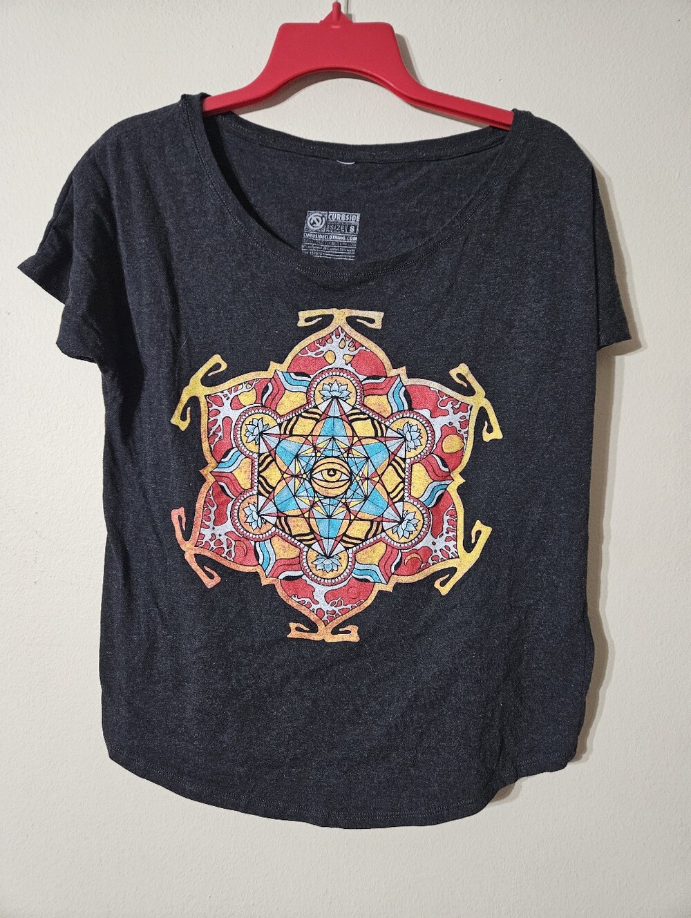 Curbside Psychedelic Tshirt Small